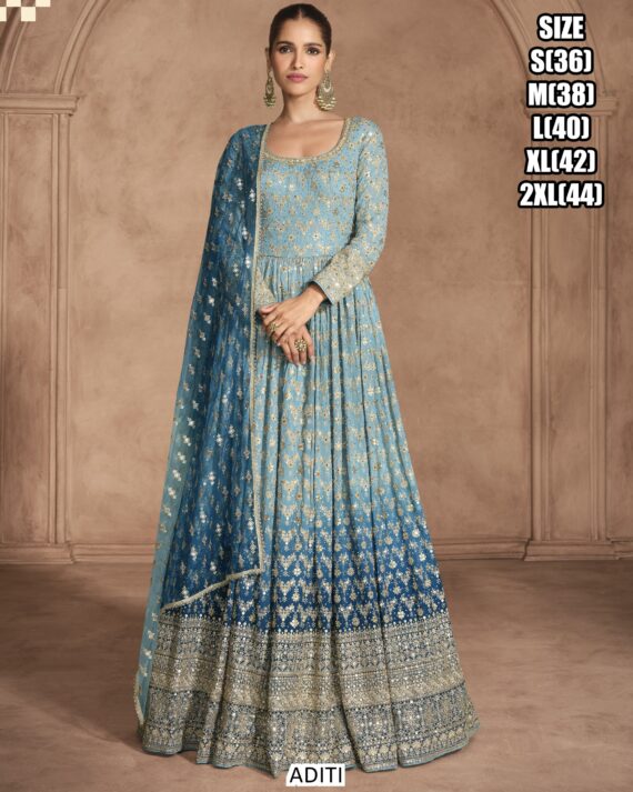 Get Prepared With Our Collection Of Women's Partywear Gown Sets, Shop Here For The Latest Trends And Fashion Styles