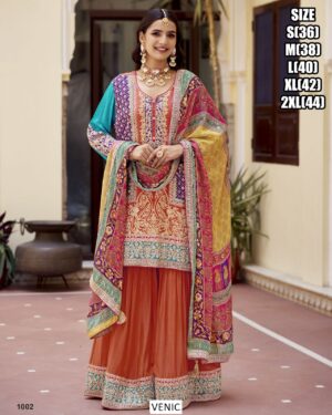 Spread Charm With Stunning Sharara Suit Sets, Perfect For Indian Festivals And Pakistani Weddings