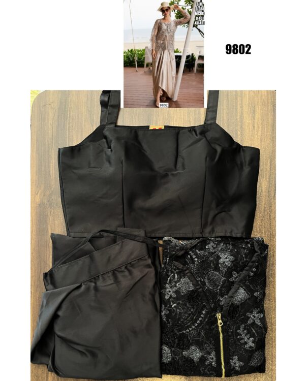 Introducing This Three Piece Set With A Sleek And Modern Design That's Make You Perfect For Any Events