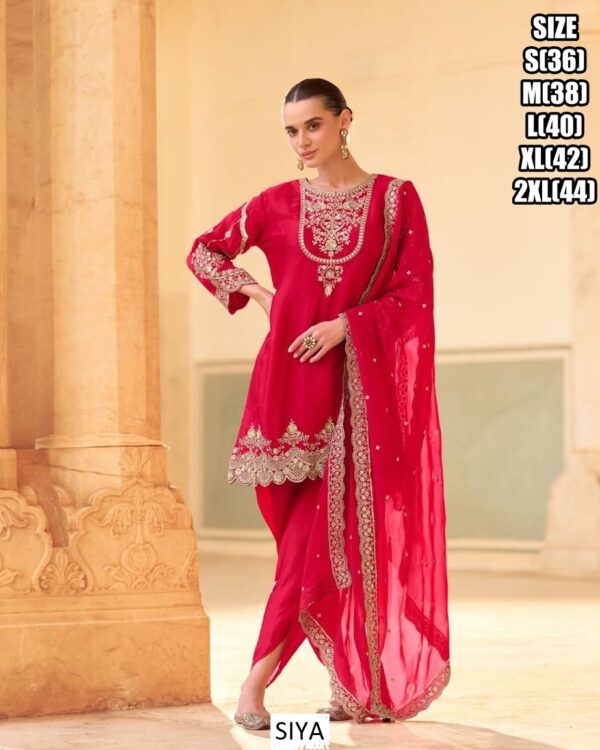 Elegance In Every Occasion! This Beautific Designer Dhoti Style Salwar Suits