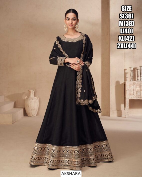 Ethnicrang Brings You Embroidered Designer Gown To Dazzle Any Occasions