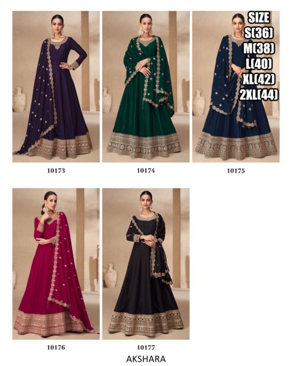 Ethnicrang Brings You Embroidered Designer Gown To Dazzle Any Occasions