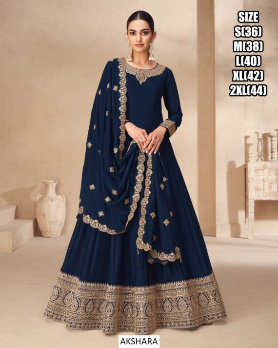 Ethnicrang Brings You Embroidered Designer Gown To Dazzle Any Occasions