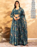 Add A Touch Of Glitz And Glamor To Your Traditional Outfit Collection With The Gorgeous Lehenga Choli From Ethnicrang