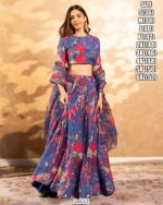 Add A Touch Of Glitz And Glamor To Your Traditional Outfit Collection With The Gorgeous Lehenga Choli From Ethnicrang