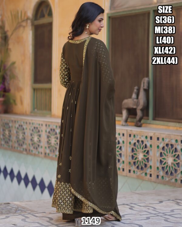 Introducing Our Latest Collection Of Readymade Indo-Western Dresses, This Set Includes Two Beautifully Designed Plazo Suits