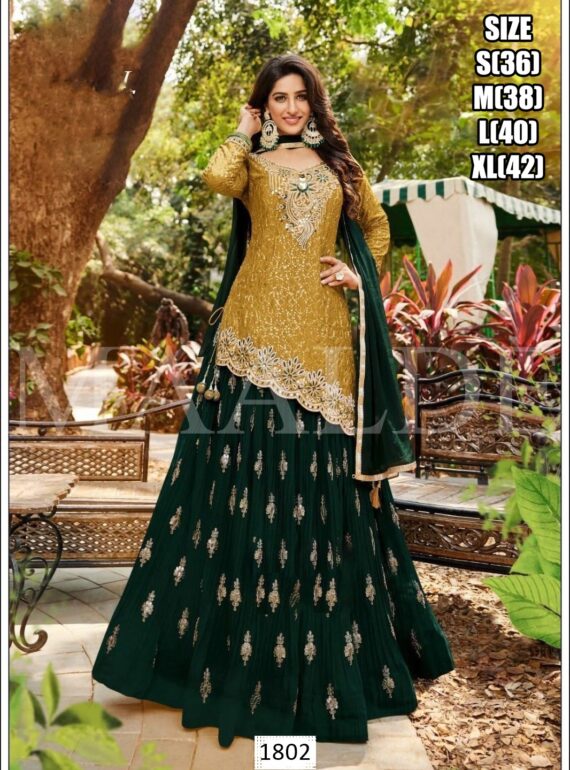 Get Ready To Be The Life Of The Party With Our Party Wear Designer Three-Piece Women's Sets