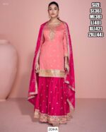 Make A Statement With This Set Of Three Readymade Plazo Suits From Ethnicrang