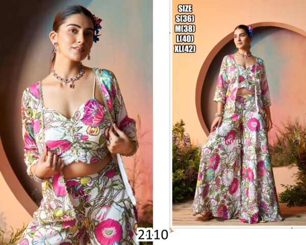 Get The Latest Styles Of Occasional Wear Three-Piece Sets For Women At Ethnicrang