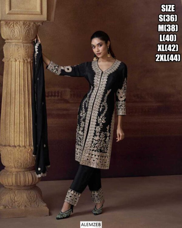 Get The Online Women's Salwar Suit Sets, There Are Three Different Designs And Styles To Choose, Order Now!