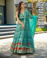 We Offer Stylish Collection Of Digital Printed Gowns With Modern Designs