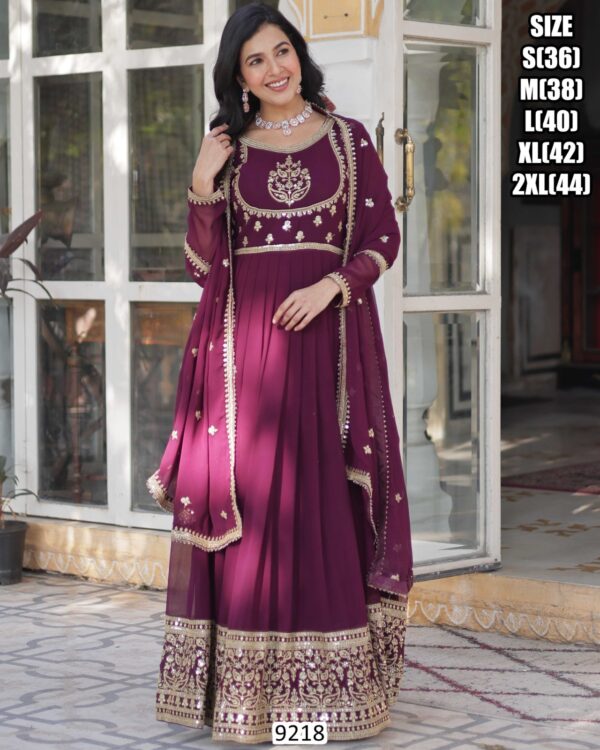 Women's Gown With Dupatta Ready To Wear In Every Festive And Functions, Shop Online!