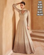 Chikankari Embroidered Wedding And Partywear Gown Dresses With Dupatta