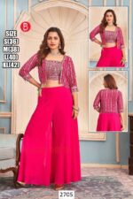 Shop For Partywear Three-Piece Indo-Western Sets Online At Ethnicrang, Choose From A Variety Of Colors, Patterns And Designs
