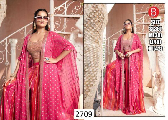 Shop For Partywear Three-Piece Indo-Western Sets Online At Ethnicrang, Choose From A Variety Of Colors, Patterns And Designs