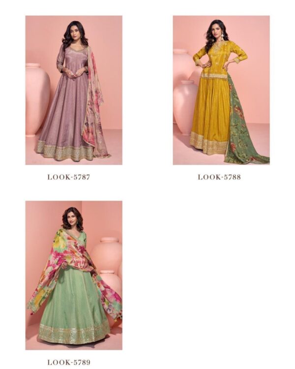Buy The Latest Wedding Wear Designer Gowns And Lehenga Set Online