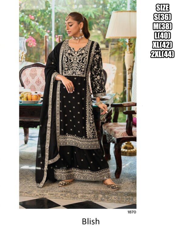 Heavy Embroidery Designer Festive Wear Ladies Salwar Kameez Suits