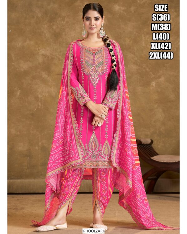 Perfect Punjabi Vibes Suit Set With Dupatta For Festivals And Weddings