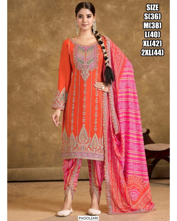 Perfect Punjabi Vibes Suit Set With Dupatta For Festivals And Weddings