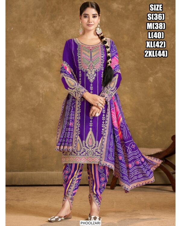 Perfect Punjabi Vibes Suit Set With Dupatta For Festivals And Weddings