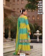 New Indian/Pakistani Eid Ramzan Special Ready To Wear Plazo Style Salwar Suits For Women