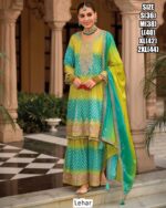 New Indian/Pakistani Eid Ramzan Special Ready To Wear Plazo Style Salwar Suits For Women