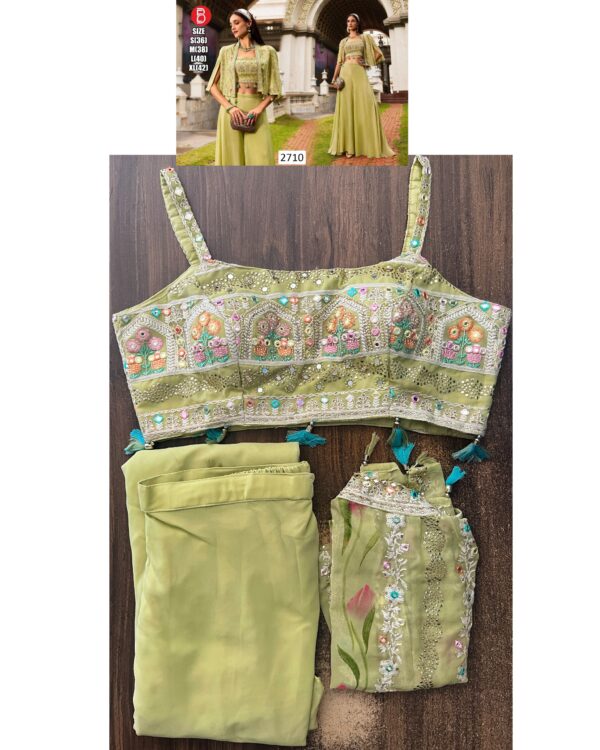 Shop For Partywear Three-Piece Indo-Western Sets Online At Ethnicrang, Choose From A Variety Of Colors, Patterns And Designs