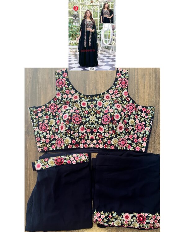 Shop For Partywear Three-Piece Indo-Western Sets Online At Ethnicrang, Choose From A Variety Of Colors, Patterns And Designs