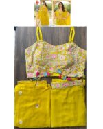 Shop For Partywear Three-Piece Indo-Western Sets Online At Ethnicrang, Choose From A Variety Of Colors, Patterns And Designs