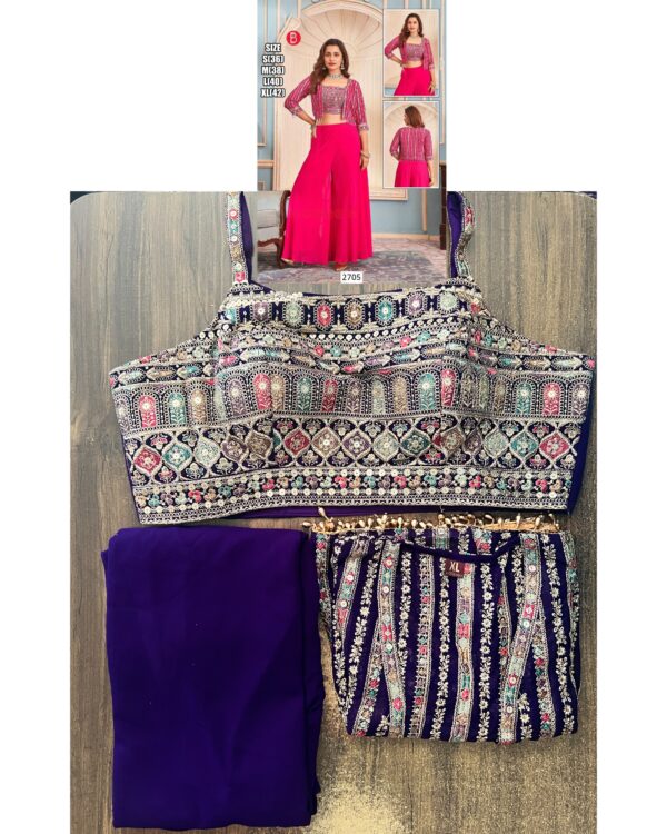 Shop For Partywear Three-Piece Indo-Western Sets Online At Ethnicrang, Choose From A Variety Of Colors, Patterns And Designs