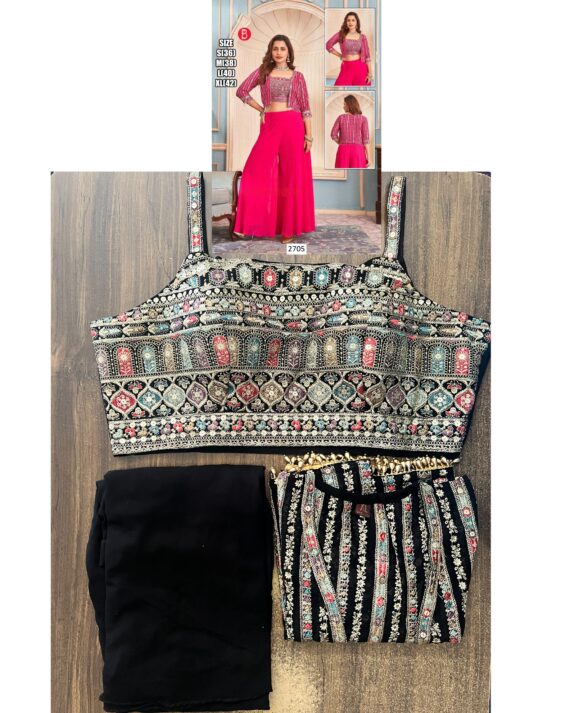 Shop For Partywear Three-Piece Indo-Western Sets Online At Ethnicrang, Choose From A Variety Of Colors, Patterns And Designs