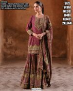 Festive Wear Sharara Suits, That Gives Luxurious Look To Ladies Are Available On Our Website