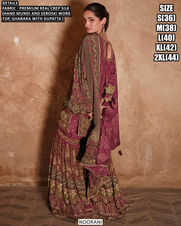 Festive Wear Sharara Suits, That Gives Luxurious Look To Ladies Are Available On Our Website