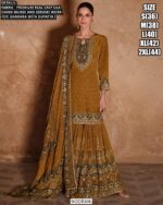 Festive Wear Sharara Suits, That Gives Luxurious Look To Ladies Are Available On Our Website
