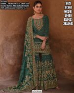 Festive Wear Sharara Suits, That Gives Luxurious Look To Ladies Are Available On Our Website