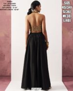 Immerse Yourself In The Sophistication Of Our Crop Top And Plazo Set Specially For Parties