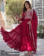 Ethnicrang's Wedding Wear Simple Gowns For Ladies Are Available In A Two Colours!