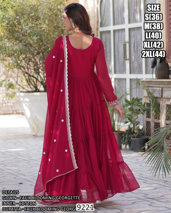 Ethnicrang's Wedding Wear Simple Gowns For Ladies Are Available In A Two Colours!
