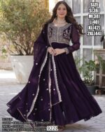 Ethnicrang's Wedding Wear Simple Gowns For Ladies Are Available In A Two Colours!