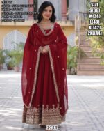 Get Ready To Dazzle In This Stunning Set Of Two Readymade Gowns From Ethnicrang