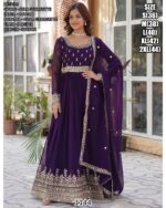 Get Ready To Dazzle In This Stunning Set Of Two Readymade Gowns From Ethnicrang