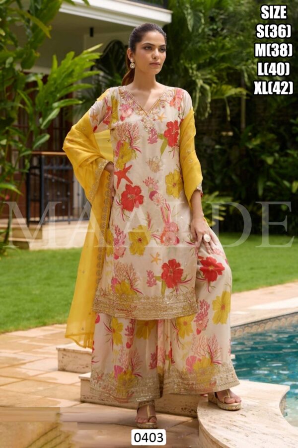 Effortlessly Style With Our Women's Ware Three Piece Set, That Is Perfect For Any Occasion!