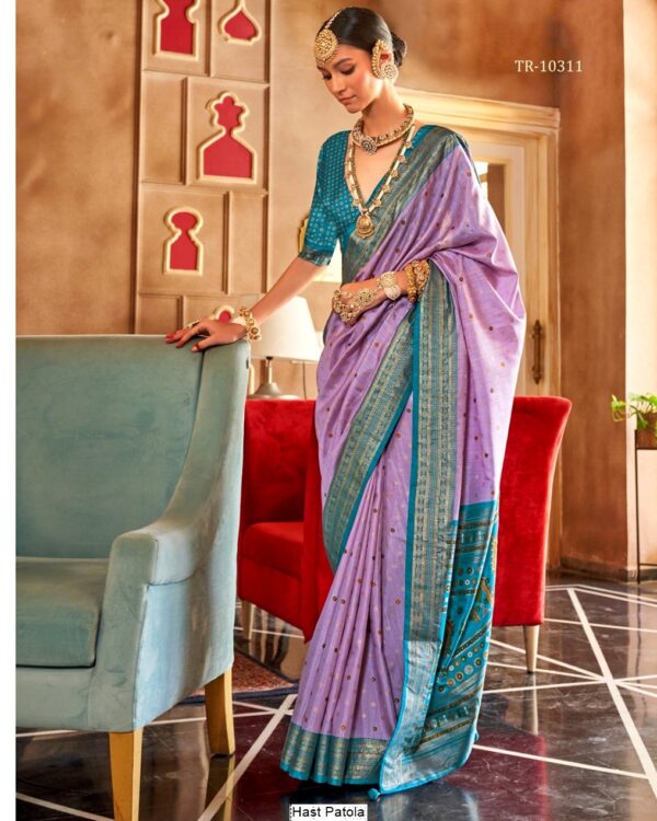 Explore Our Premium And Authentic Saree Collection, Showcasing Patola Design
