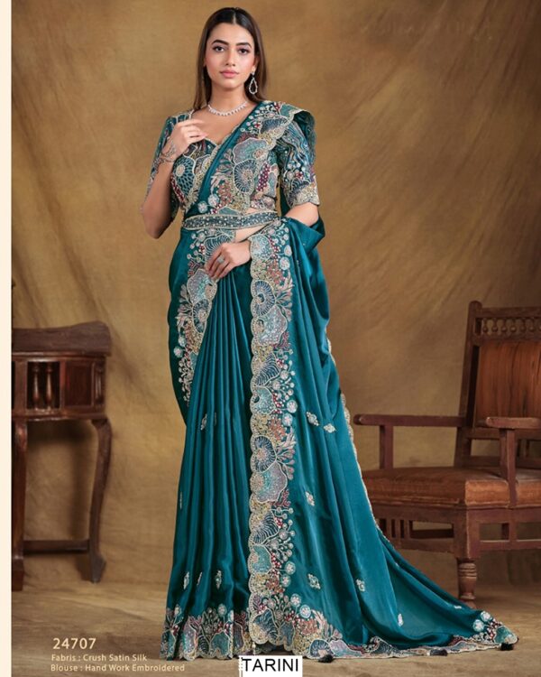 Our Latest Collection Of Wedding Wear Designer Un-Stitched Sarees At Affordable Prices