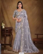 Our Latest Collection Of Wedding Wear Designer Un-Stitched Sarees At Affordable Prices