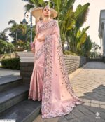 Presenting Our Stunning Wedding Wear Designer Un-Stitched Blouse With Sarees
