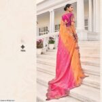 Presenting Our Stunning Wedding Wear Designer Un-Stitched Blouse With Sarees