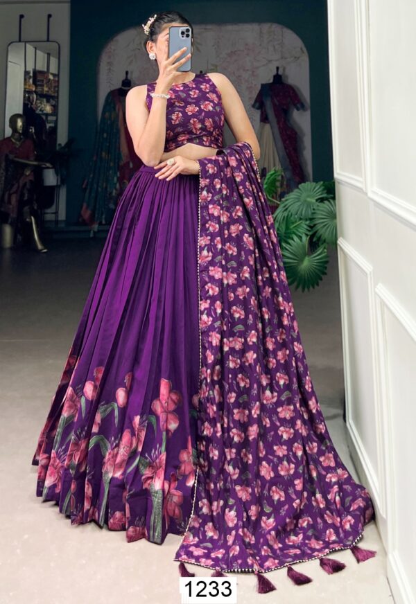Make Your Look Modern Wearing This Captivating Colours Of Lehenga Choli