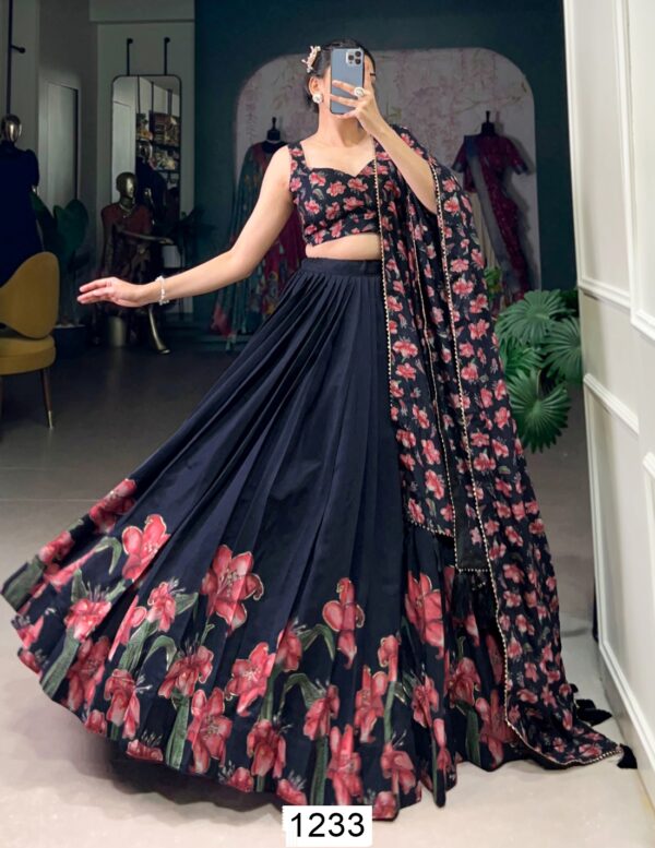 Make Your Look Modern Wearing This Captivating Colours Of Lehenga Choli