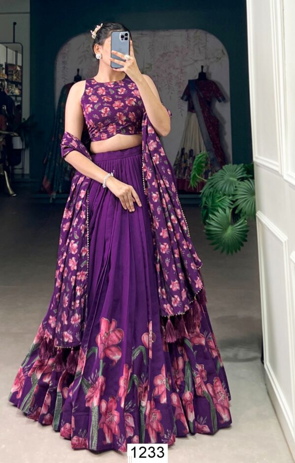 Make Your Look Modern Wearing This Captivating Colours Of Lehenga Choli